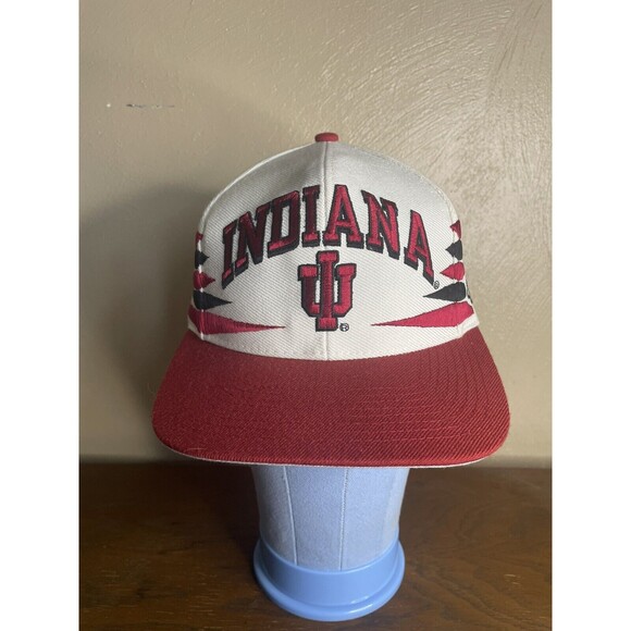 Vintage 90’s Diamond Cut  Hat Logo Athletic Indiana Hoosiers Excellent Condition - Picture 2 of 10